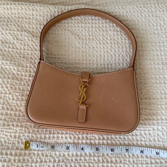 Saint Laurent YSL Mini Hobo Bag 5 a 7 Brown Leather - Picture 7 of 7